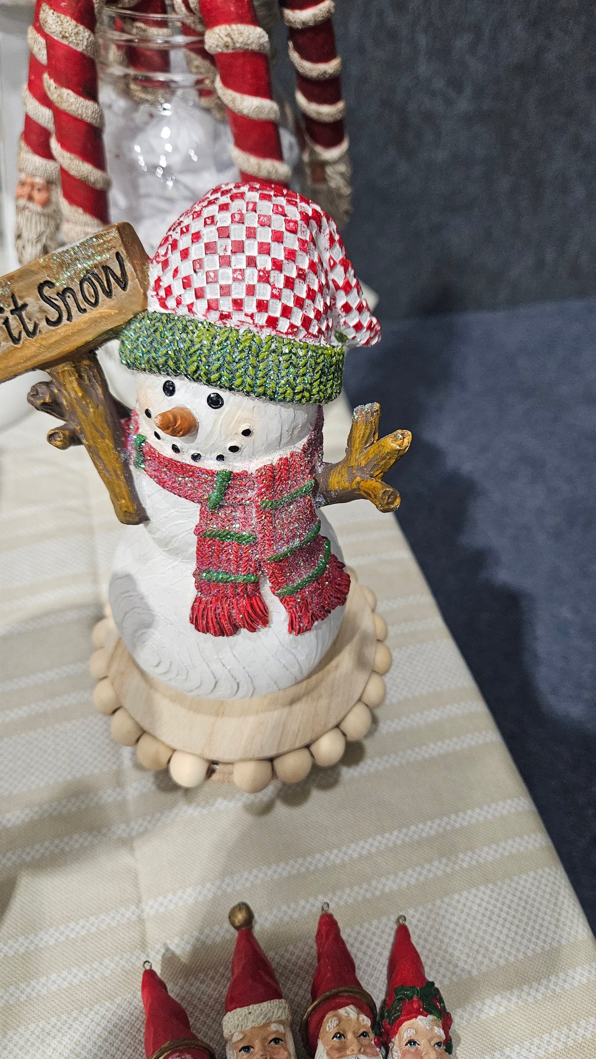 Let it snow snowman