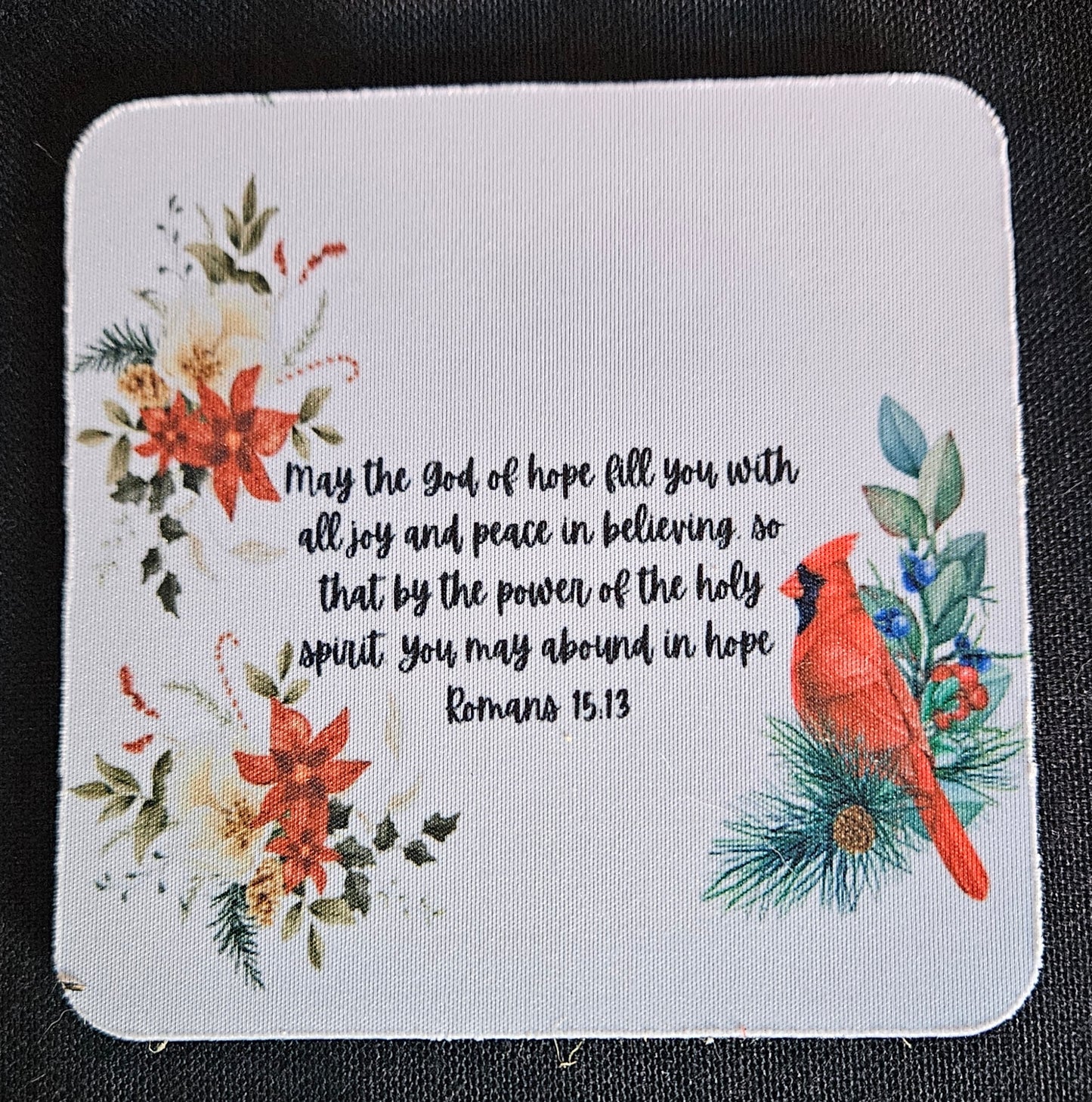 Romans 15 coaster