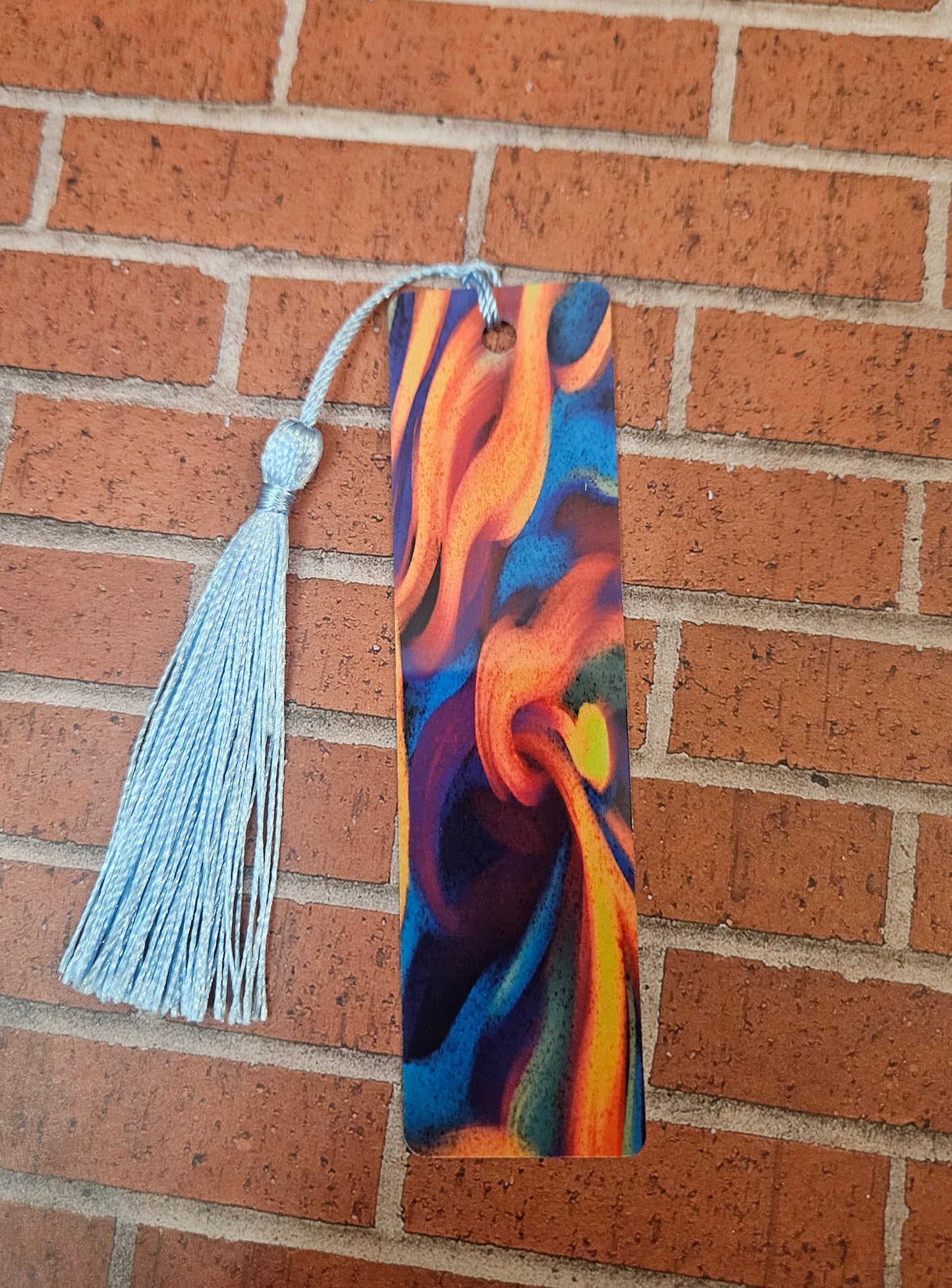 Colorful waves bookmark