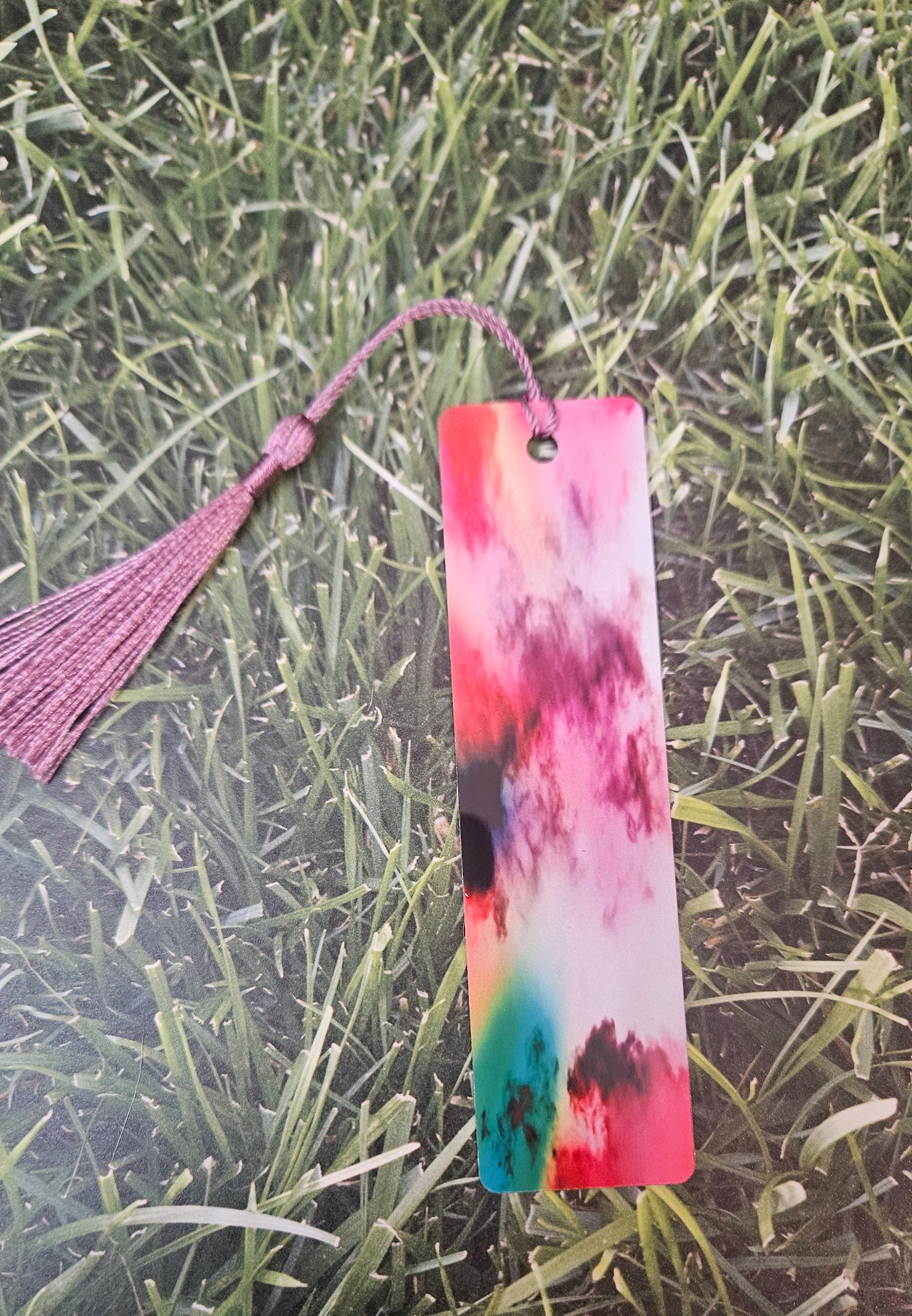 Rainbow smoke bookmark