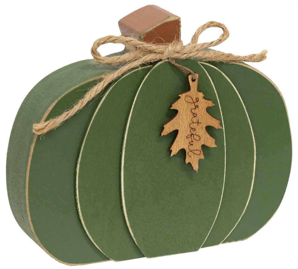 Fall green Chunky Pumpkin