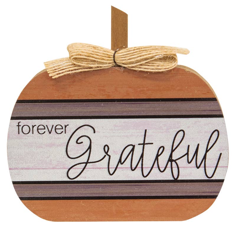 Autumn Blessings Chunky Pumpkin, 3 Assorted