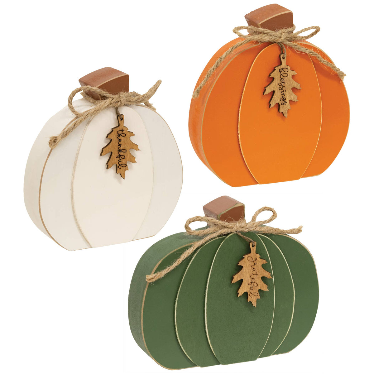 Fall green Chunky Pumpkin