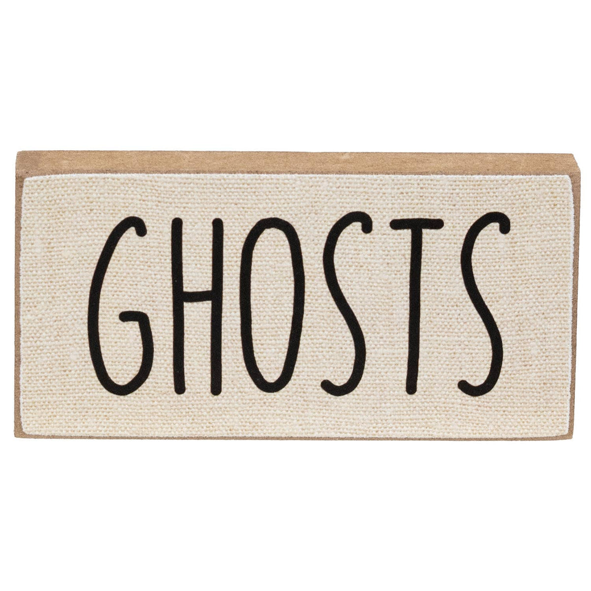 Halloween Words Mini Block -ghost