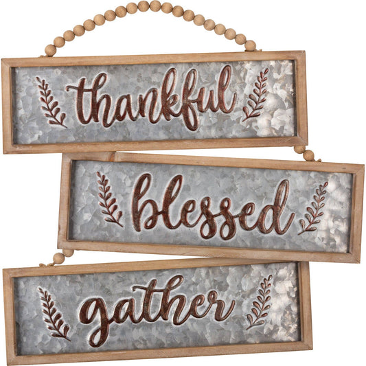 Blessed  Wall Decor Set )
