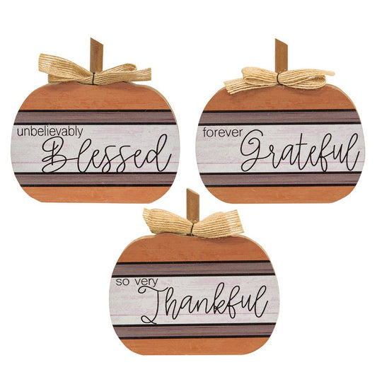 Thankful pumpkin