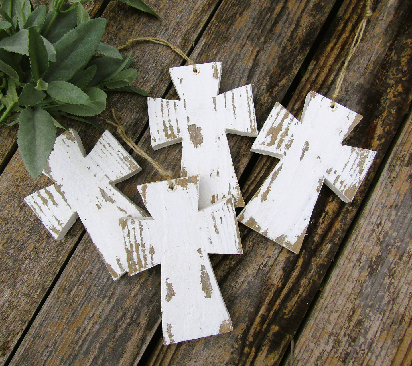 Chunky Cross Ornament