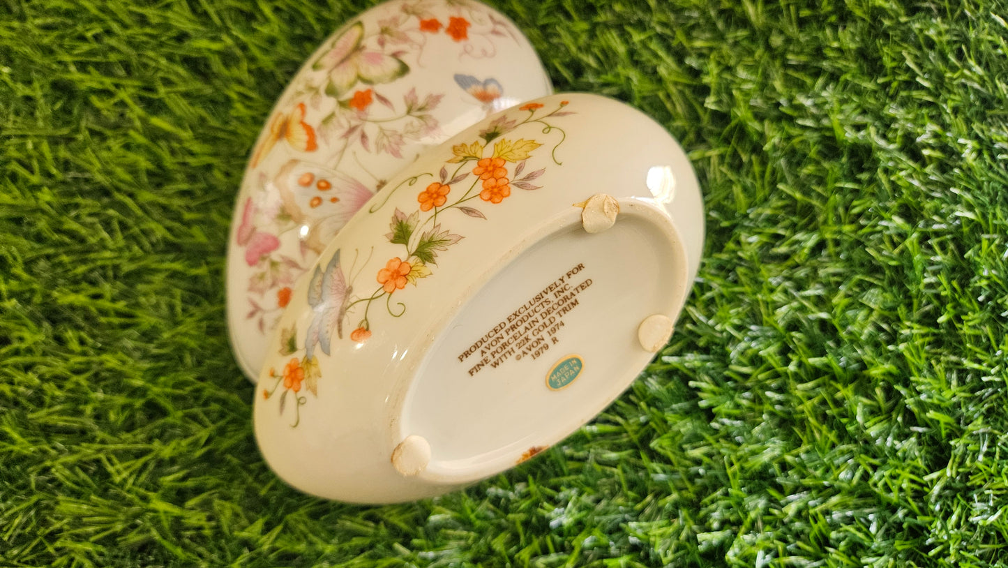 Porcelain butterfly egg