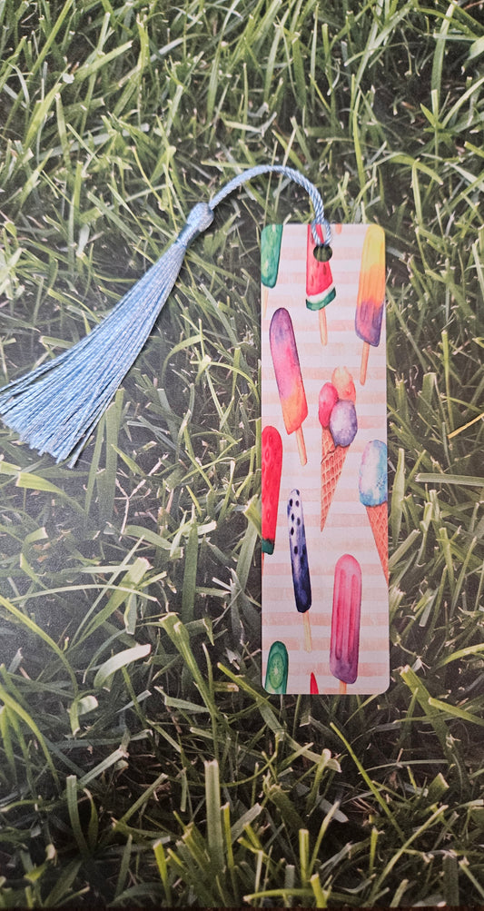 Ice cream bookmark