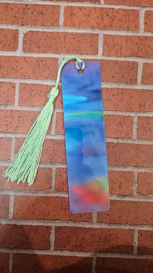 Watercolor bookmark