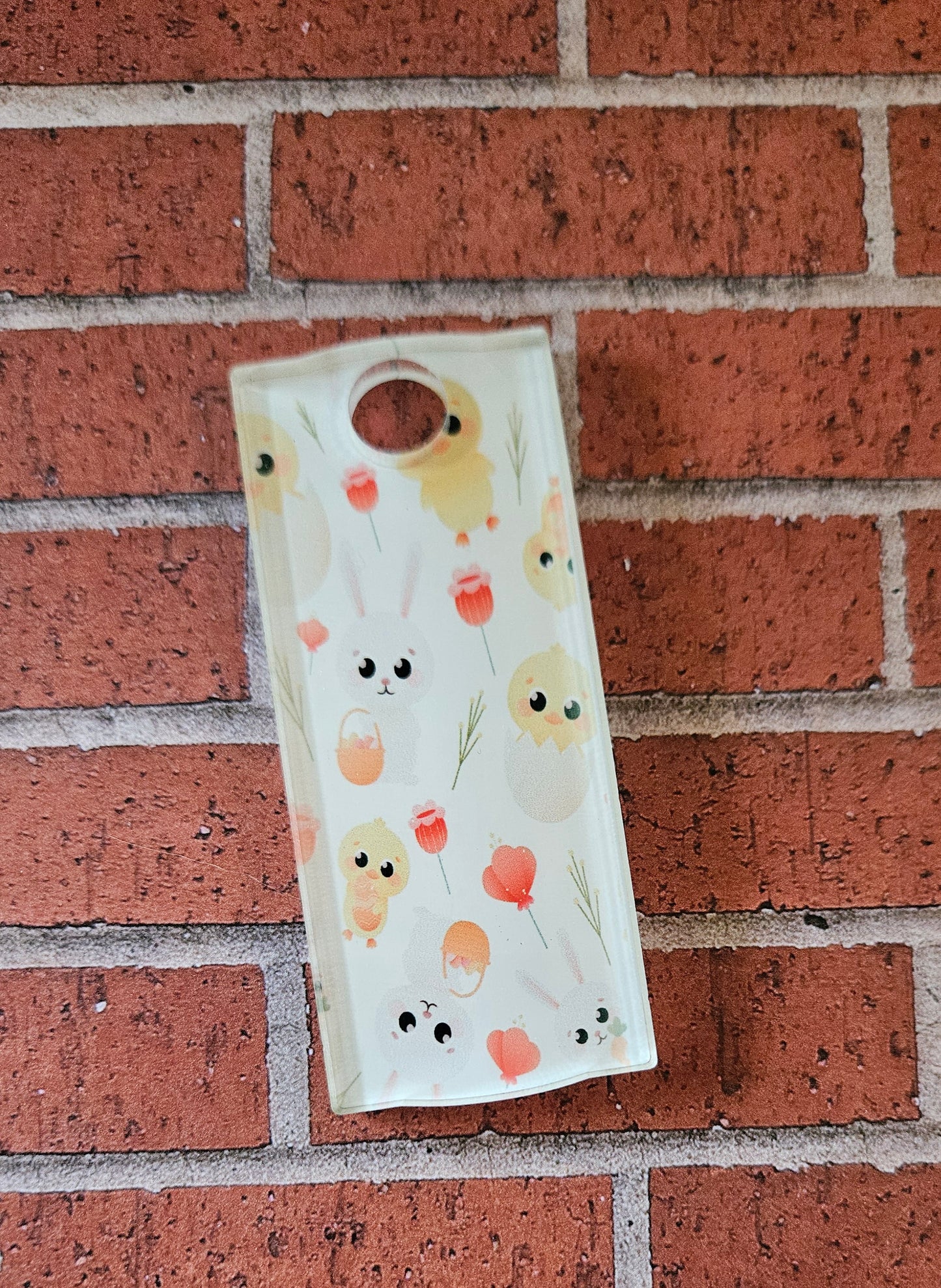 Spring Critters Acrylic Tumbler Tag