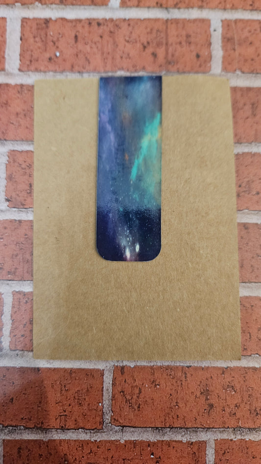 Northern lights magnetic bookmark