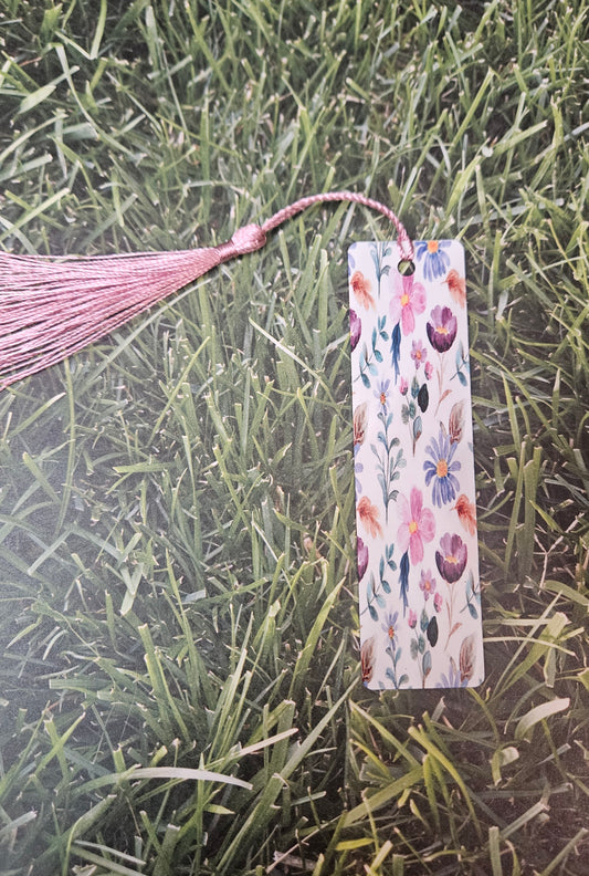 Floral bookmark