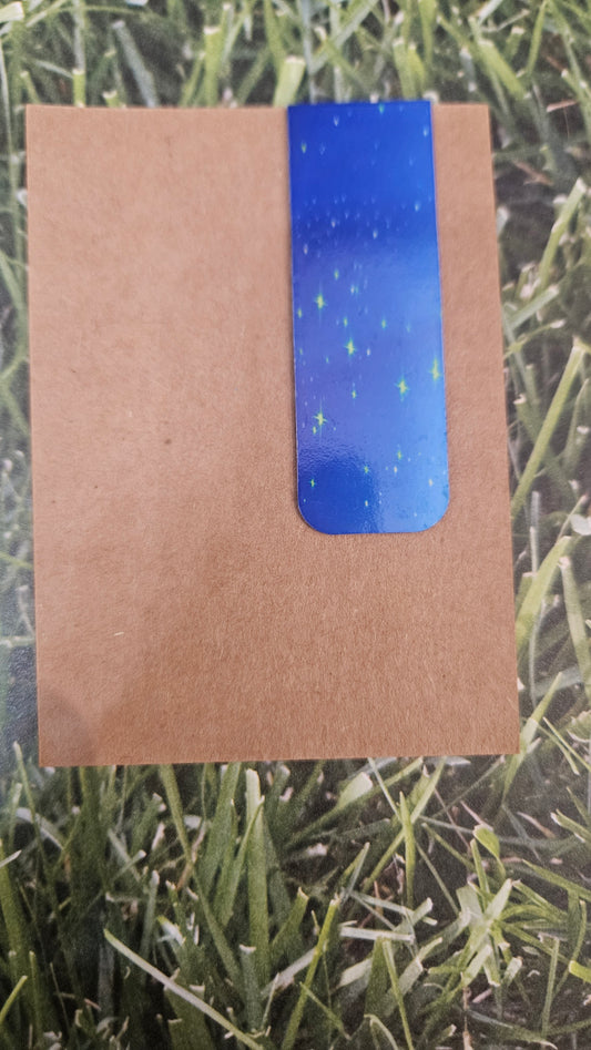 Blue sky magnetic bookmark