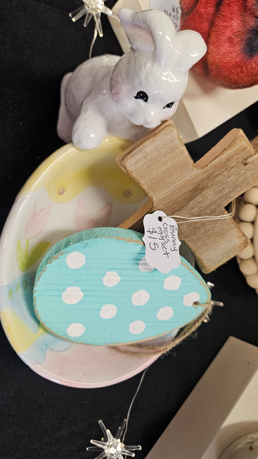 Bunny cross egg set