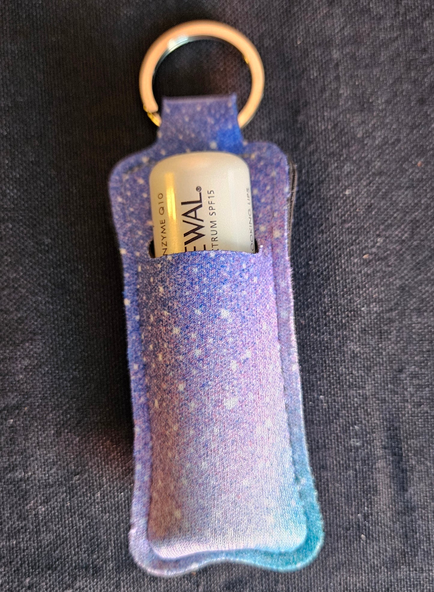 Glittery Chapstick holder