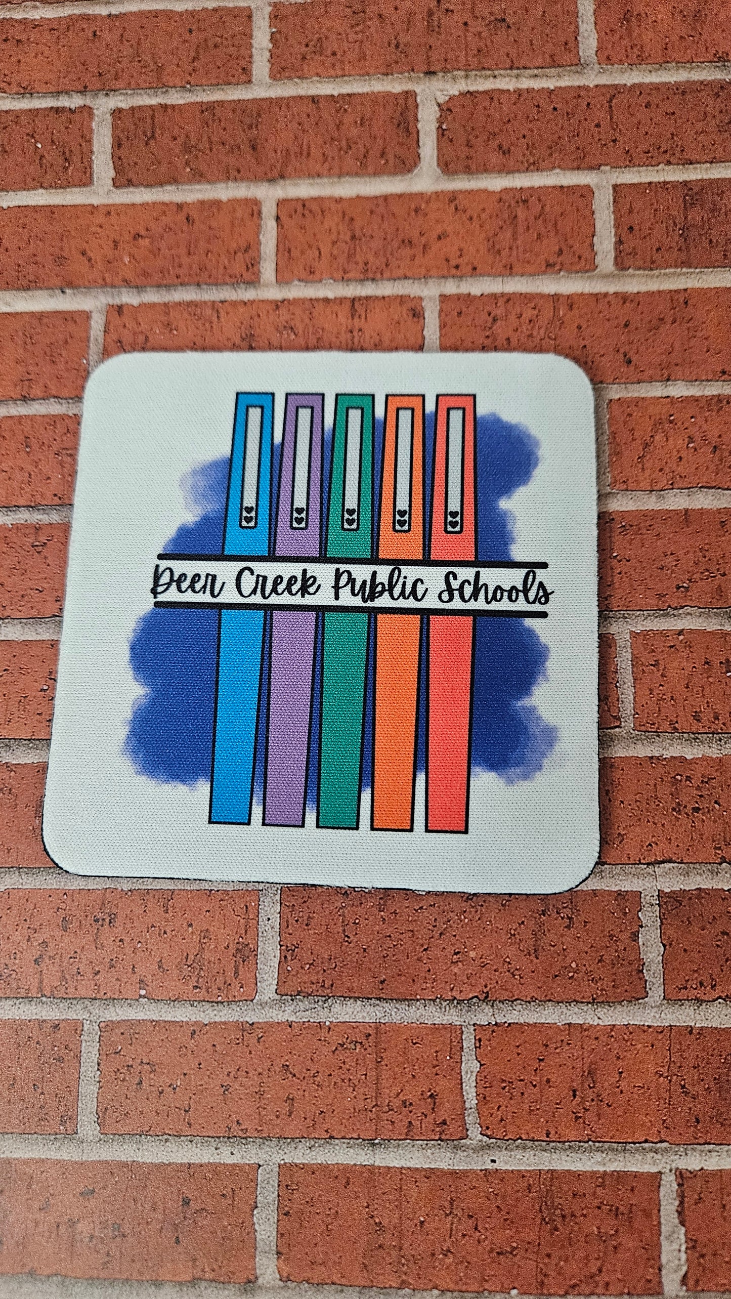 Deer creek public school coaster