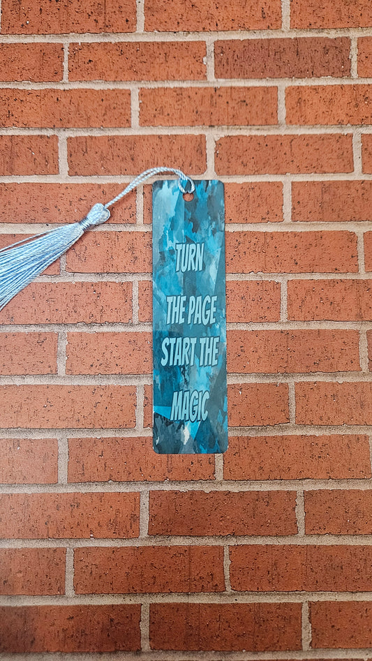 Turn the page start the magic